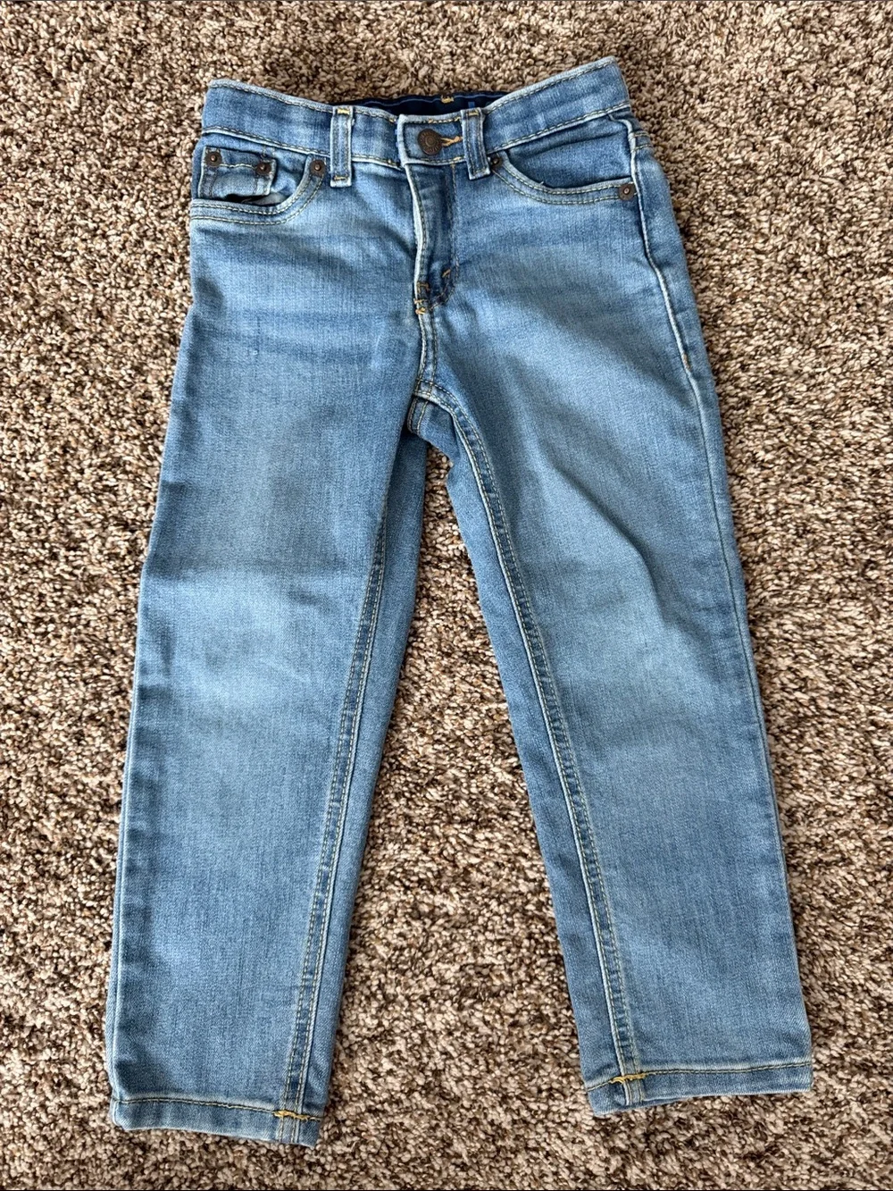 Levi's Kids Light Wash Blue Denim Jeans